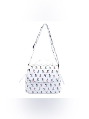 EUC Loungefly Mickey Mouse Pastel Poses Crossbody Bag